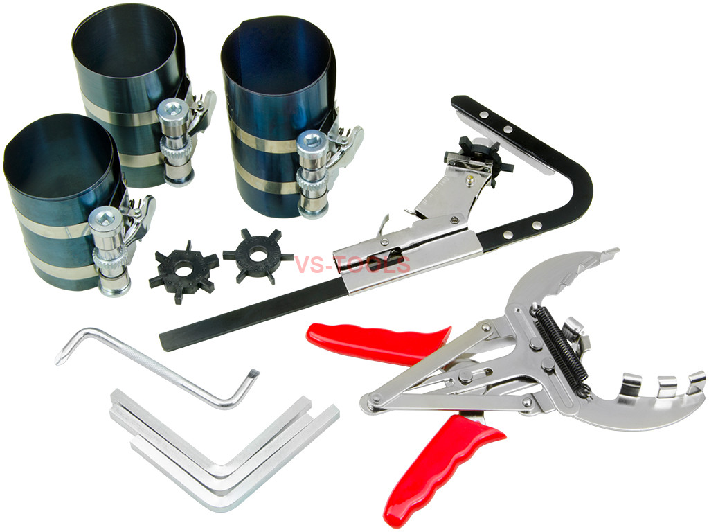 Engine Piston Ring Service Expander Compressor Motor Cleaning